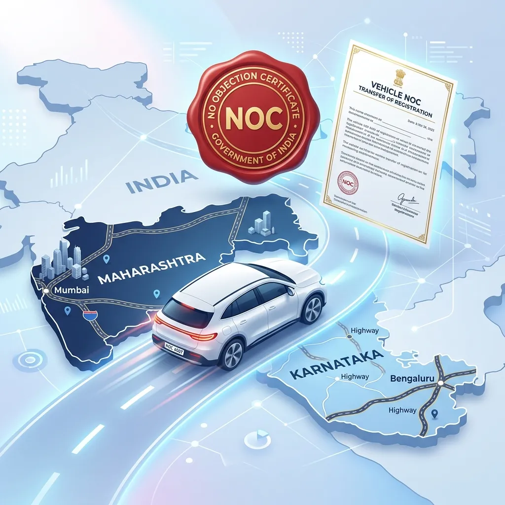 Vehicle NOC Transfer from One State to Another - Form 28 Vahan Portal